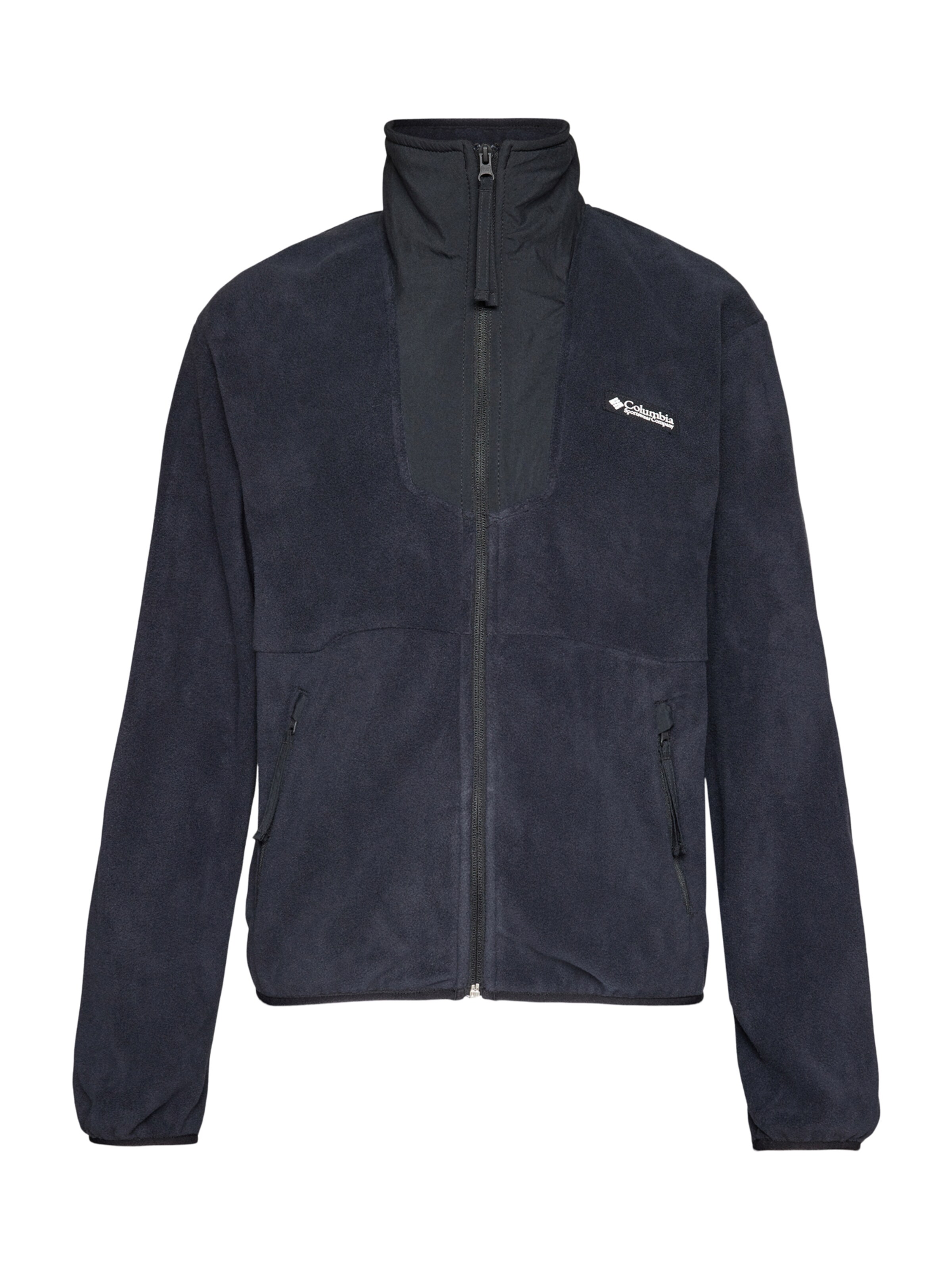 COLUMBIA Athletic fleece jacket 'Sequoia Grove' in Black: front
