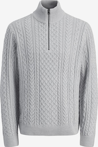Pull-over 'JPRBLUSean' JACK & JONES en gris : devant