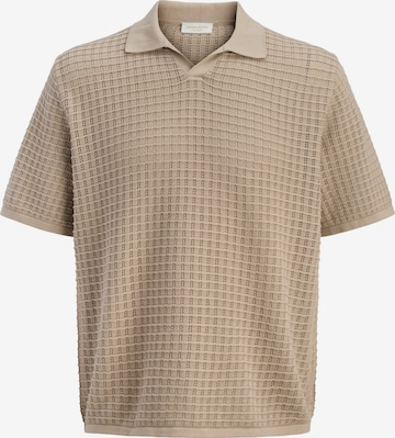 pilka JACK & JONES Megztinis 'JORNANTUCKET': priekis