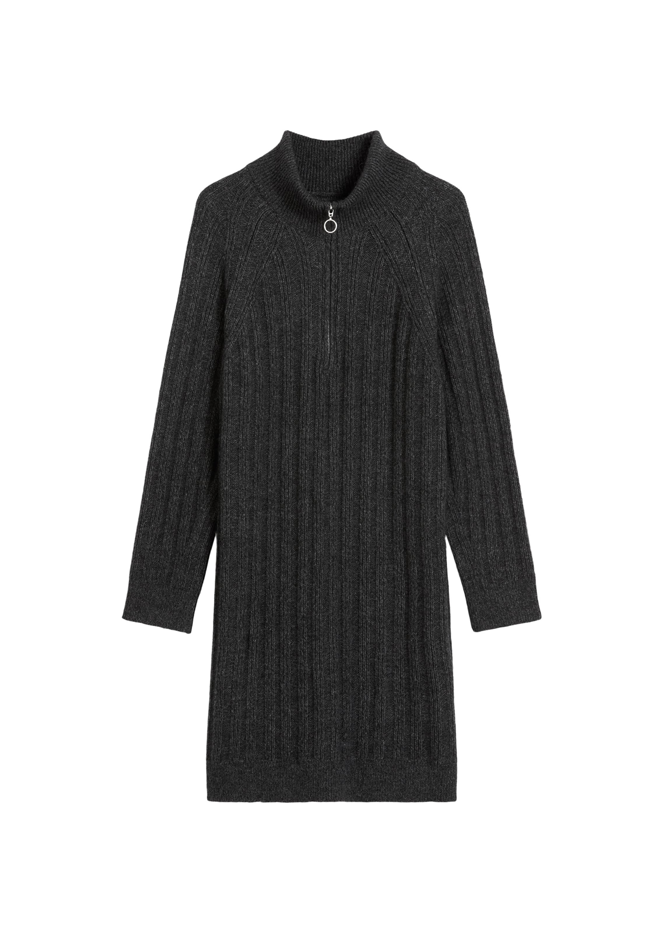 Marc O'Polo DENIM Gebreide jurk in Grijs: voorkant