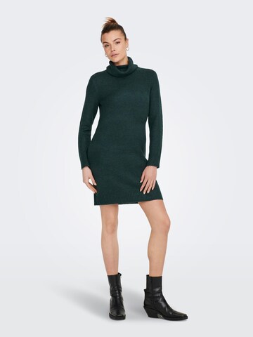 JDY Knitted dress 'ELANOR' in Green