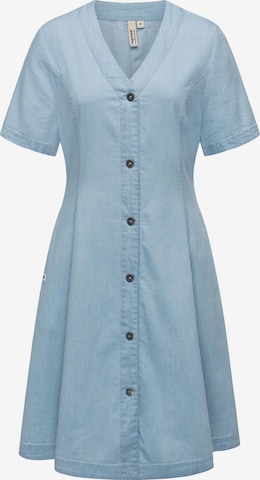 Robe-chemise 'Kveeda' Ragwear en bleu : devant