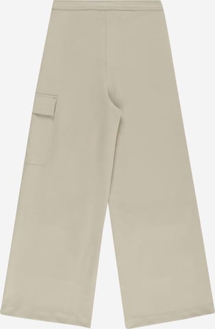 Wide leg Pantaloni di Calvin Klein Jeans in beige