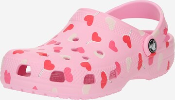 Crocs Отворени обувки 'Classic VDay' в розово: отпред