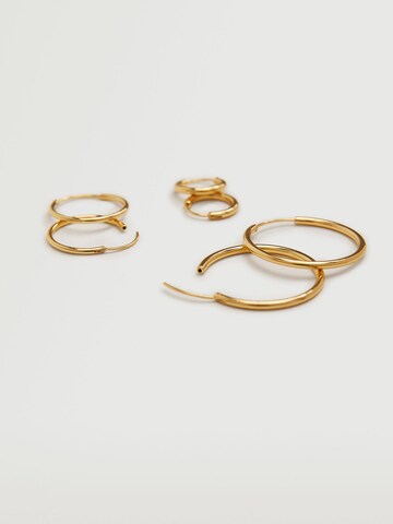 MANGO Earrings 'SPRING' in Gold