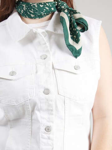 Gilet 'CARWESPA' di ONLY Carmakoma in bianco