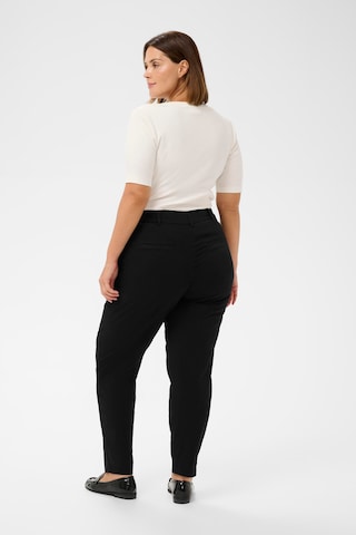 Regular Pantalon chino 'KCHala' KAFFE CURVE en noir