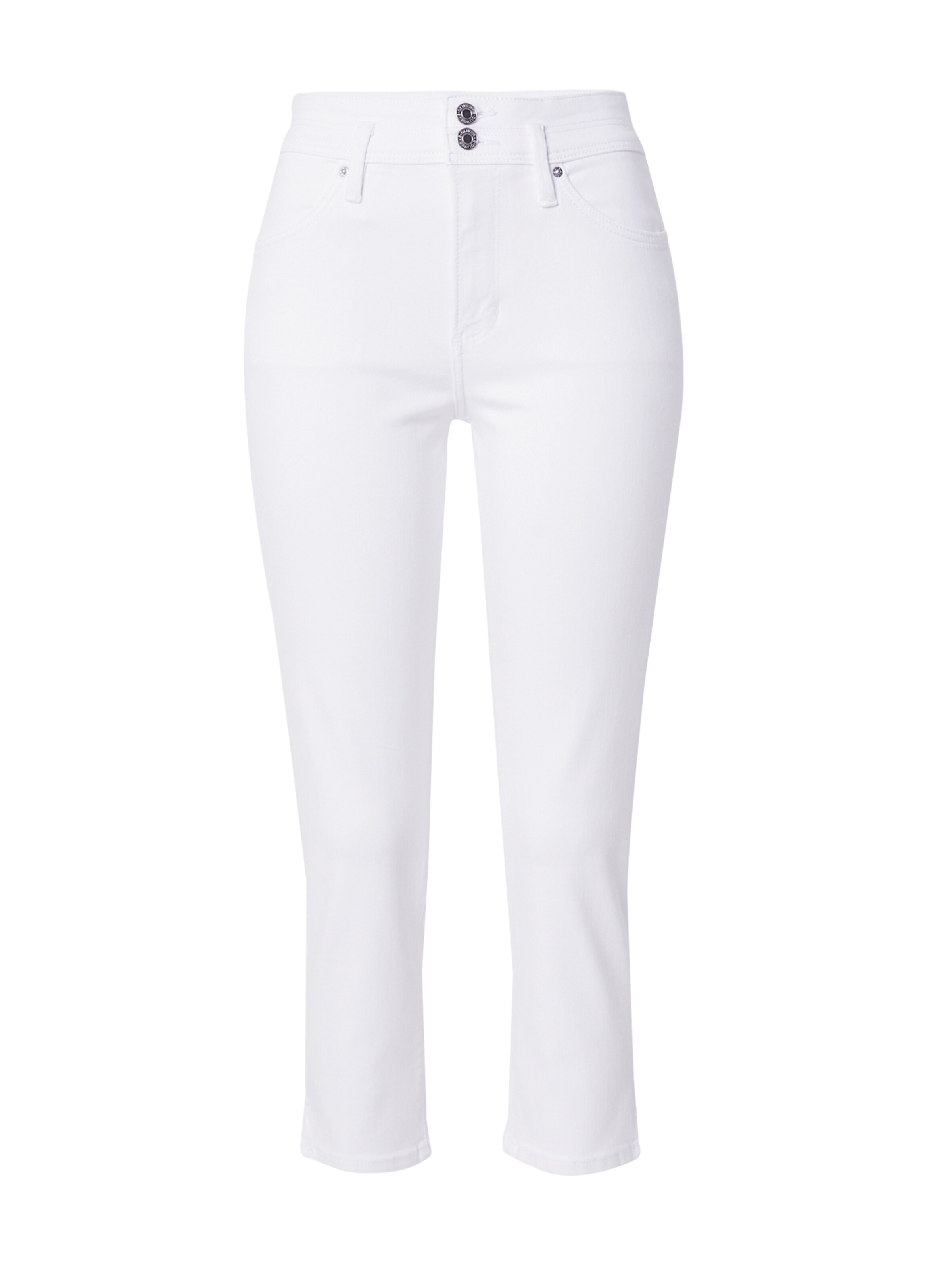 s.Oliver Slimfit Jeans 'Betsy' in Wit: voorkant