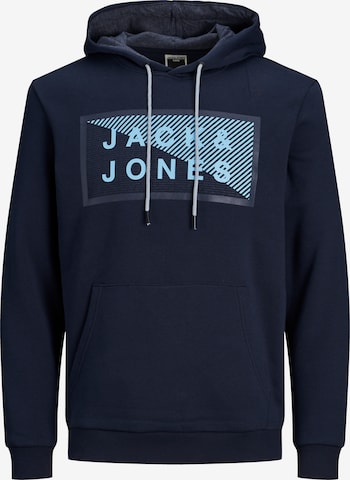 Sweat-shirt 'Shawn' JACK & JONES en bleu : devant