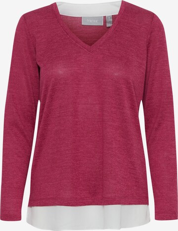 Fransa Sweater 'REXAN' in Pink: front
