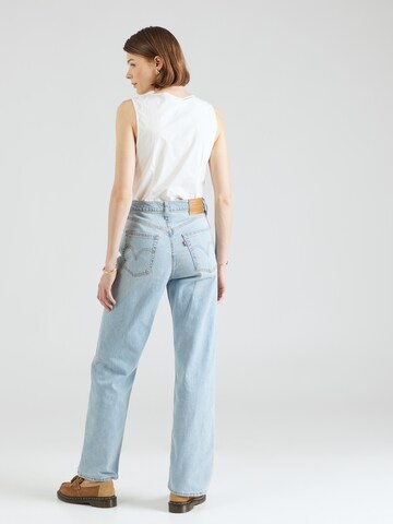 LEVI'S ® Bootcut Jeans 'Ribcage Straight Ankle Performance Cool' in Blauw