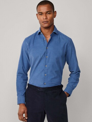 Slim fit Camicia di Hackett London in blu: frontale
