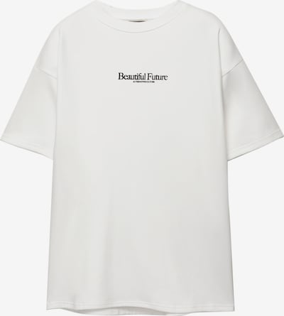 Pull&Bear Paita värissä musta / valkoinen, Tuotenäkymä