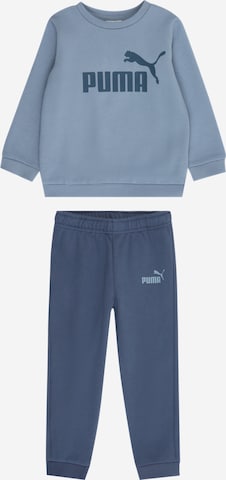 PUMA Jogginganzug 'Essentials' in Blau: Vorderseite