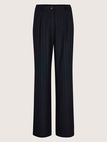 Loosefit Pantalon à pince MADELEINE en bleu : devant