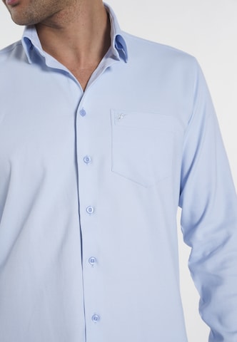 DENIM CULTURE Regular Fit Skjorte i blå