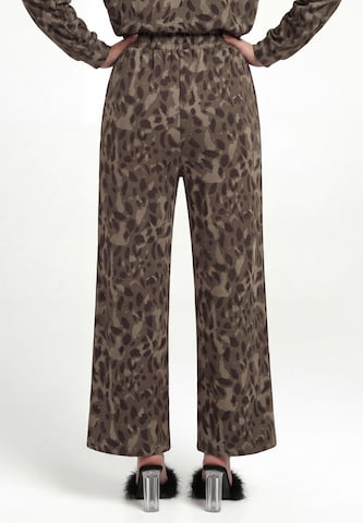 faina - Loosefit Pantalón en marrón