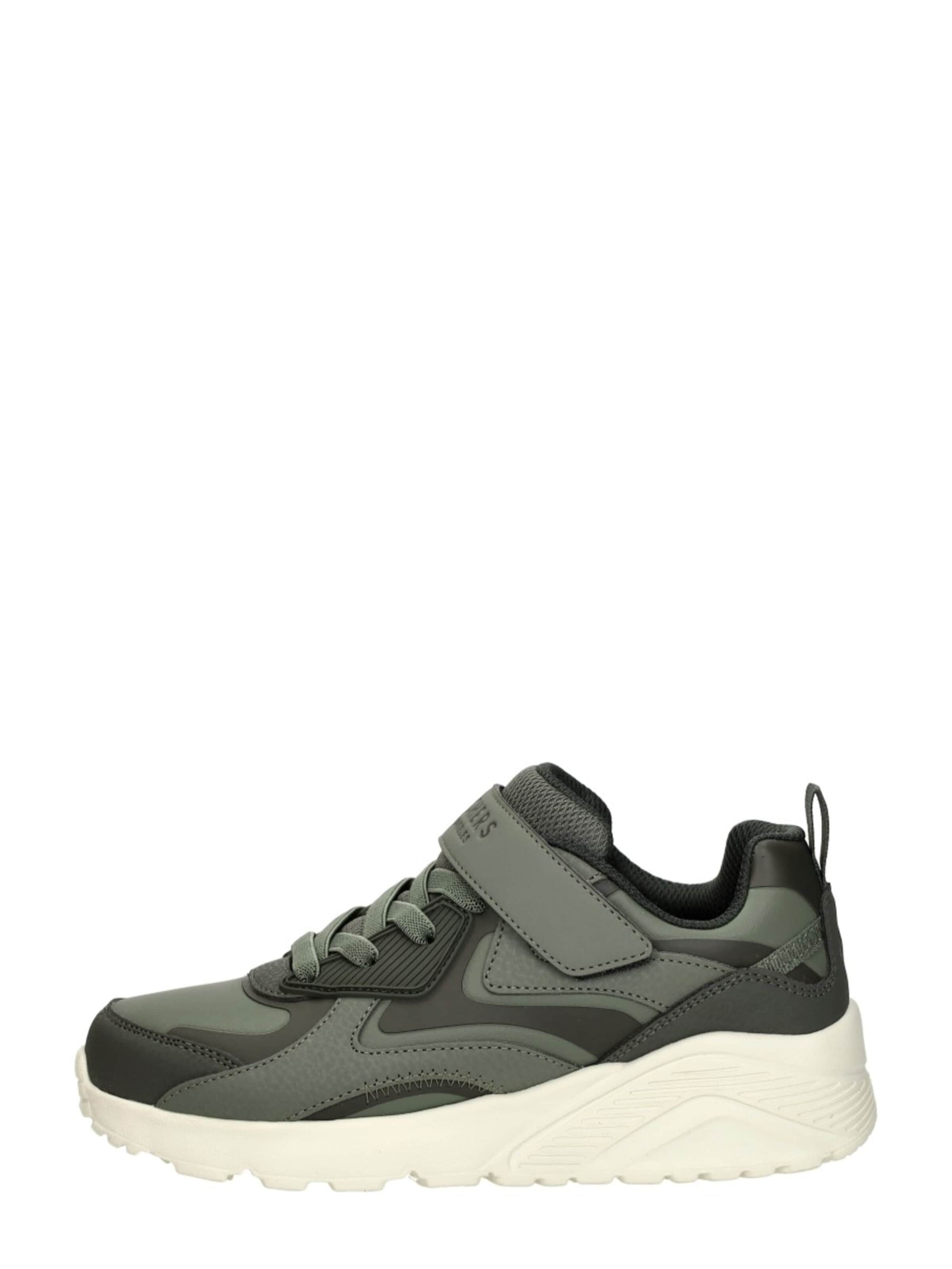 SKECHERS Sneakers 'Uno Lite' in Groen: voorkant