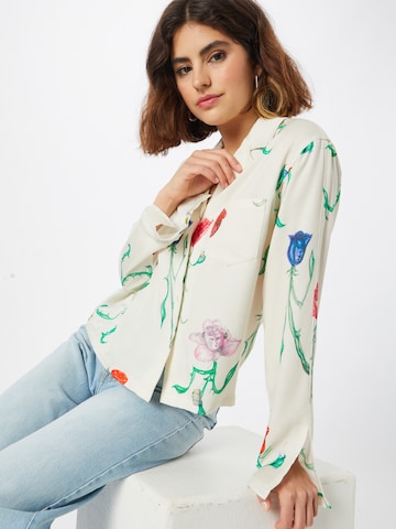 Soulland Blus 'Betty' i vit