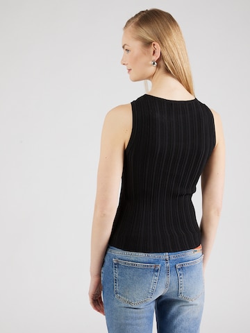 DKNY Knitted Top in Black