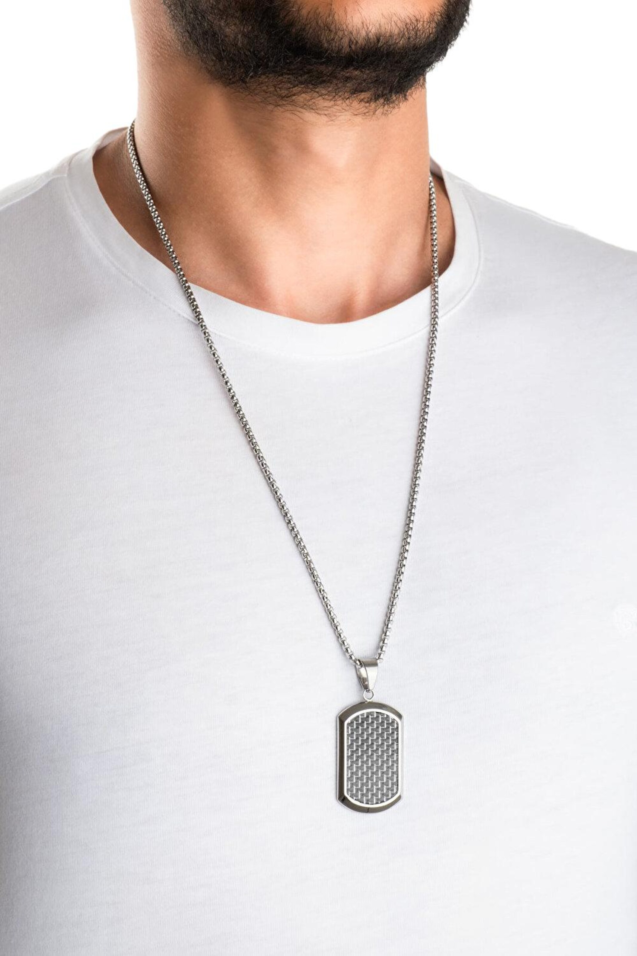 So Chic Ketting in Zilver: voorkant