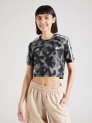 T-shirt fonctionnel 'Own the Run' ADIDAS PERFORMANCE en gris : devant