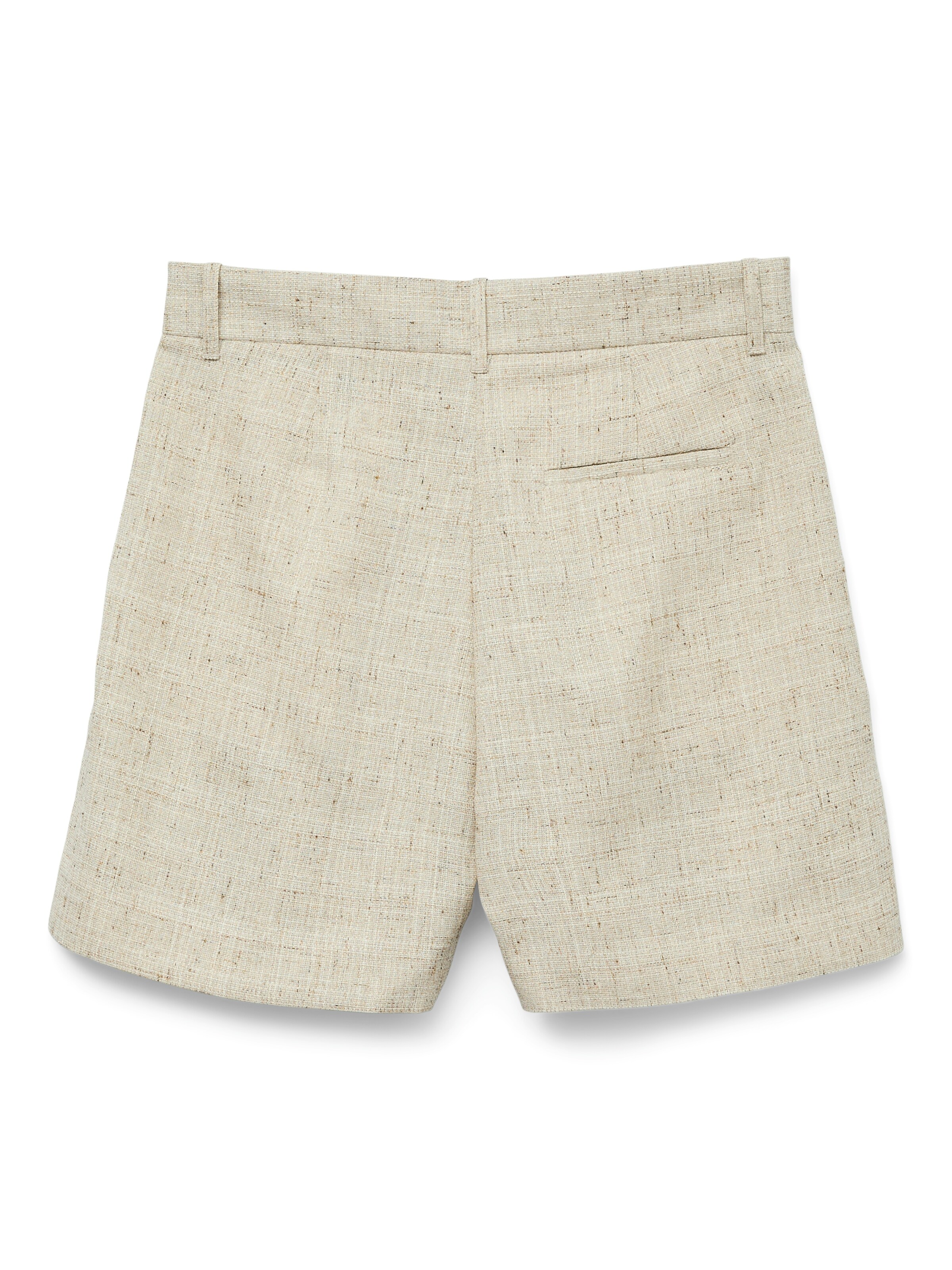 VERO MODA tavaline Voltidega püksid 'VMMAJ', värv beež