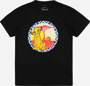 Mister Tee Shirt 'Simba' in Zwart: voorkant