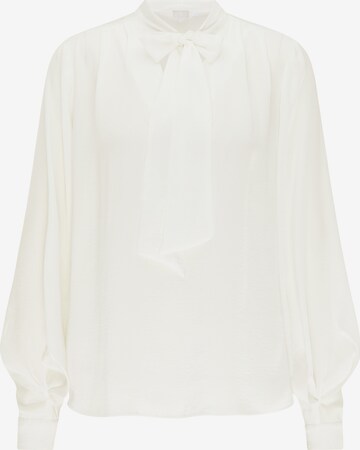 RISA Blouse in Wit: voorkant