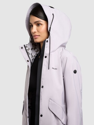 khujo Jacke 'Sang2' in Lila