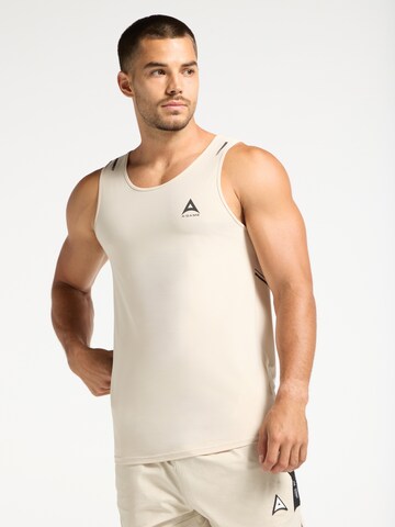 A-Game - Camisa em bege: frente