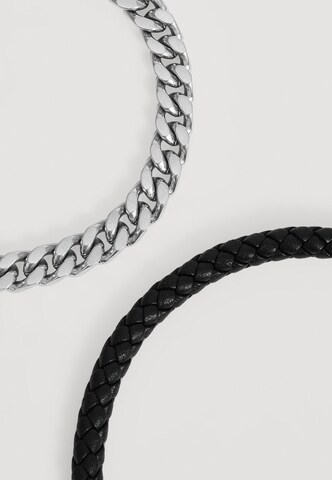 GUESS - Pulseira 'EXAGON' em preto