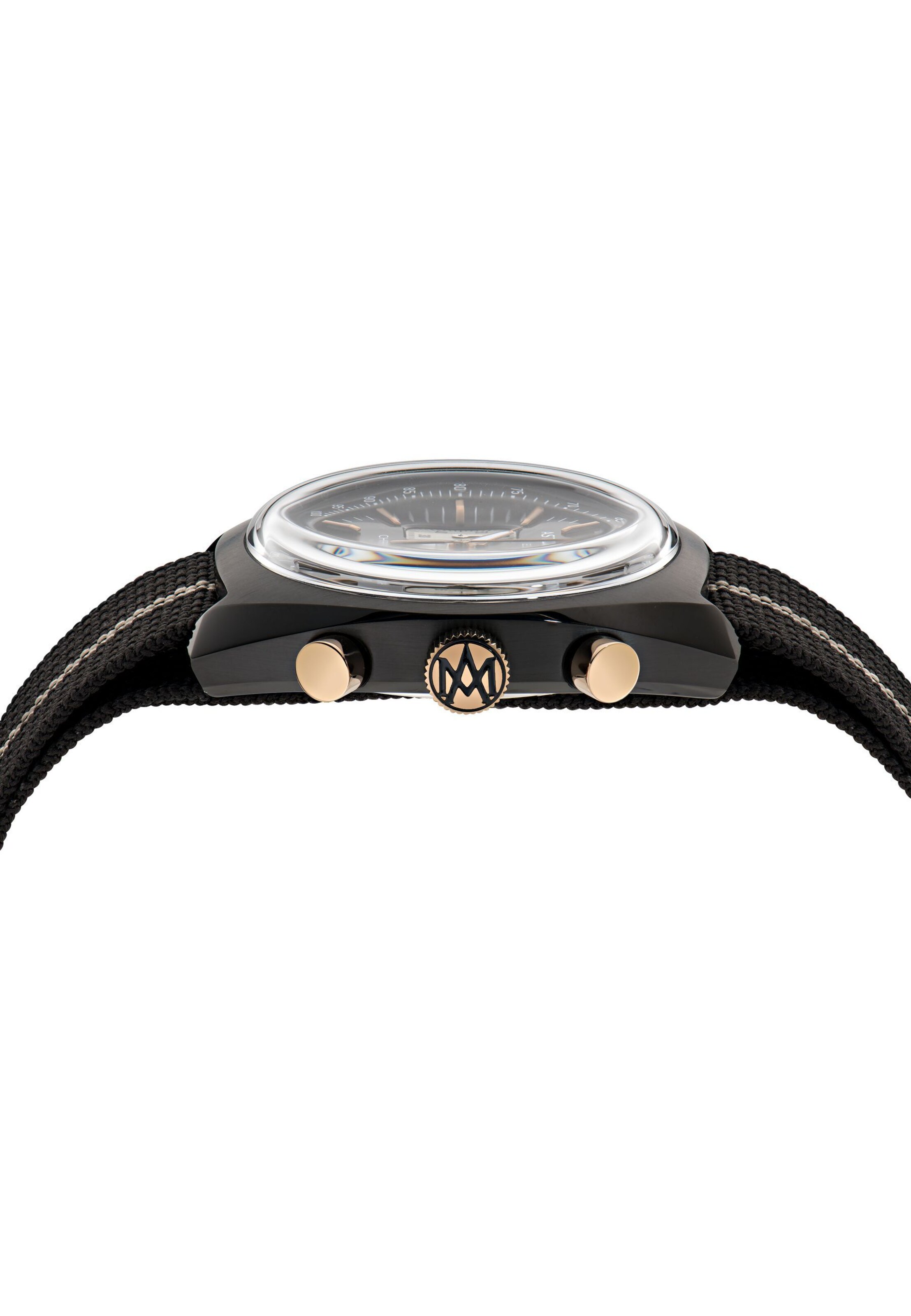 Aston Martin Uhr in Schwarz