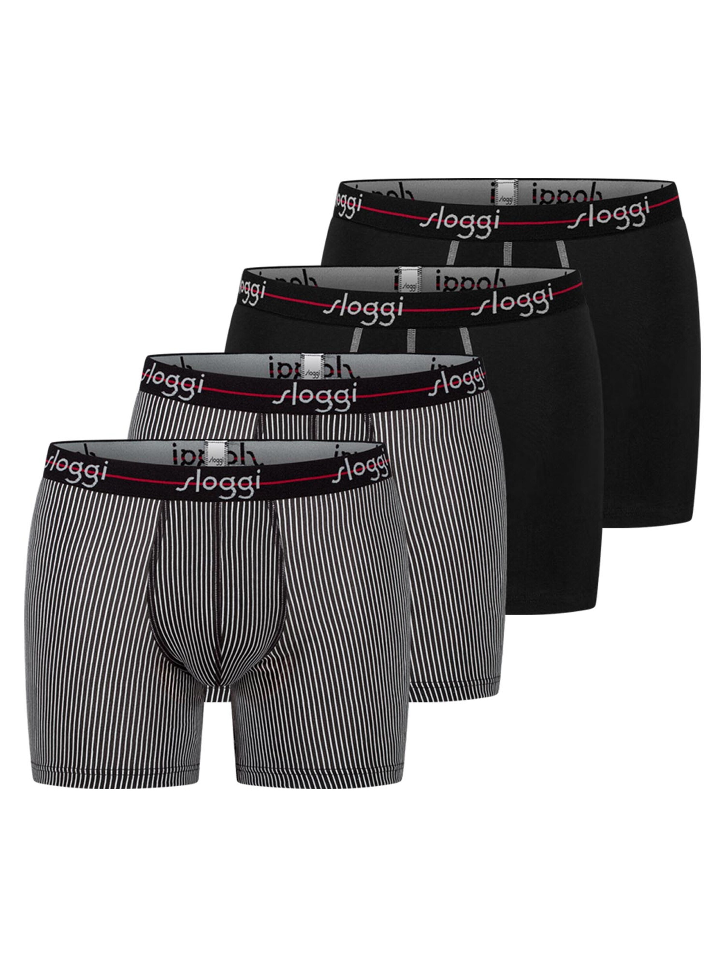 SLOGGI Boxer shorts 'Start' in Red: front