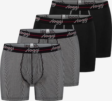 SLOGGI Boxer shorts 'Start' in Red: front