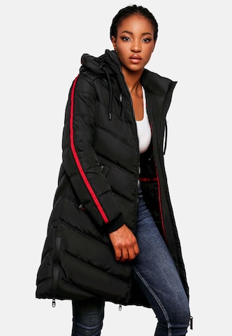 MARIKOO Winter coat 'Armasa ' in Black