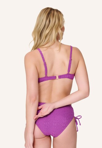 LingaDore T-shirt Bikini top in Purple