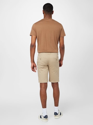 BLEND Normální Kalhoty – béžová