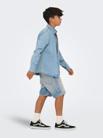 Only & Sons Junior Regular Jeans 'OSJEdge' in Blauw