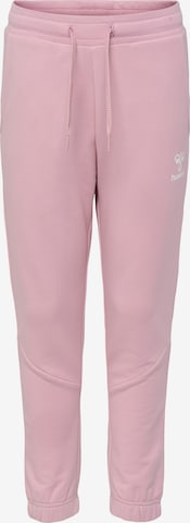Hummel Trousers 'NUTTIE' in Pink: front