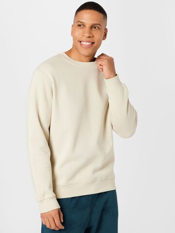 WEEKDAY Sweatshirt in Beige: predná strana