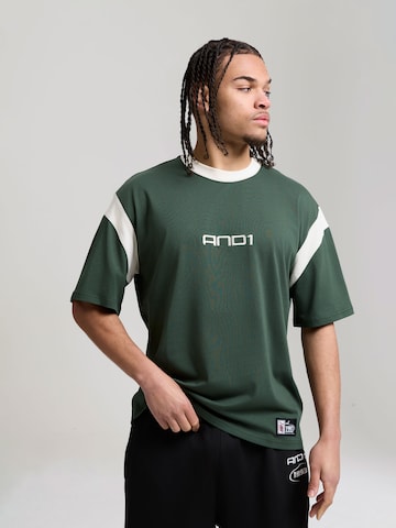 AND1 Shirt 'Dancefloor' in Green