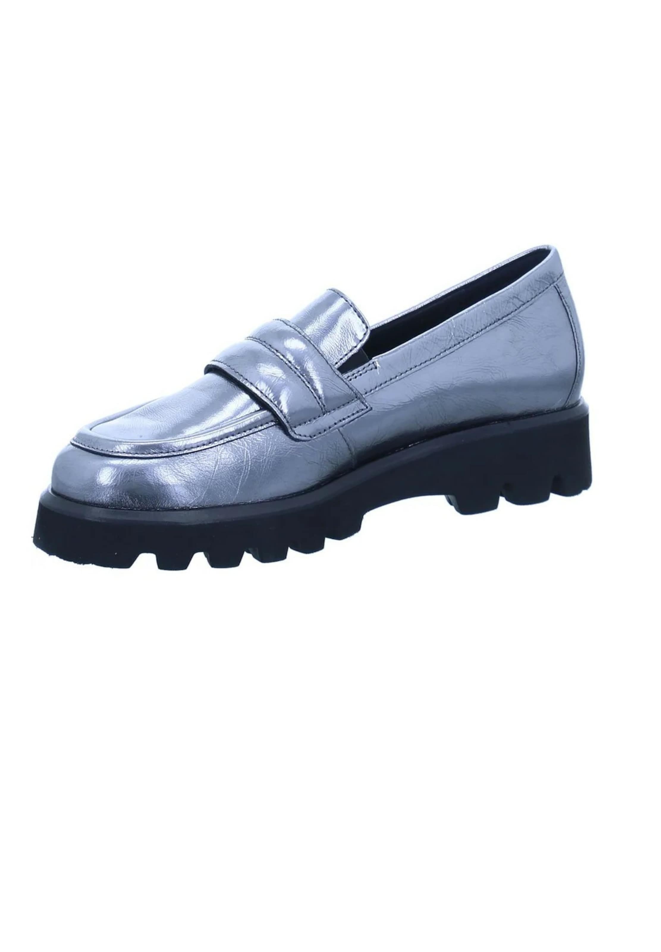 SIOUX Moccasin in Blue: front