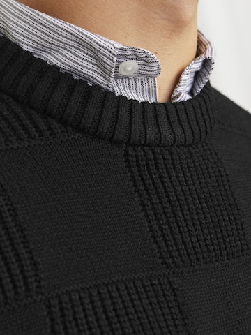 JACK & JONES Sweater in Black