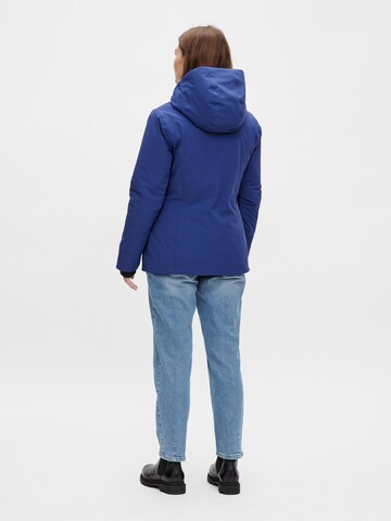 MAMALICIOUS Weatherproof jacket 'Bella' in Blue