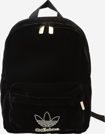 ADIDAS ORIGINALS Backpack in Black: front