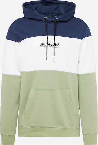 Only & Sons Sweatshirt 'Bas' in Mischfarben: predná strana