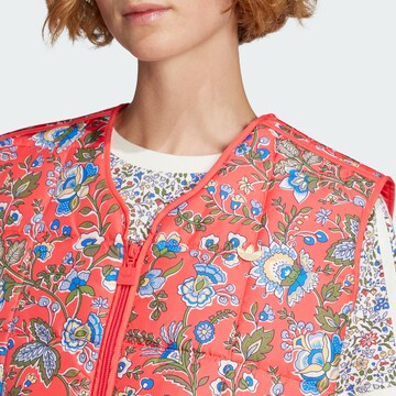 Gilet 'Adidas Originals x Liberty London' ADIDAS ORIGINALS en rouge