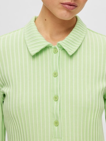 SELECTED FEMME Skjortklänning 'Wilma' i grön