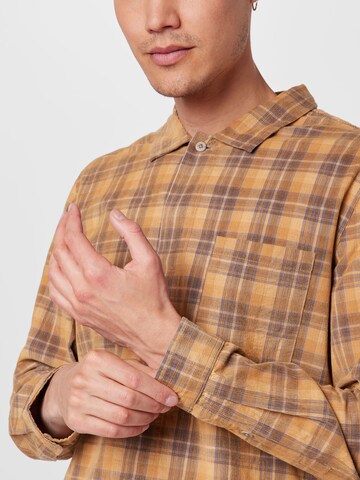 Folk Regular fit Button Up Shirt in Orange